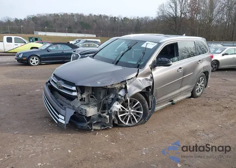 2017 Toyota Highlander Xle from USA, damaged, VIN 5TDJZRFH3HS394730